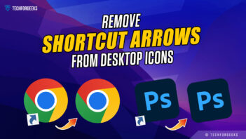 How to Remove Shortcut Arrows from Desktop Icons